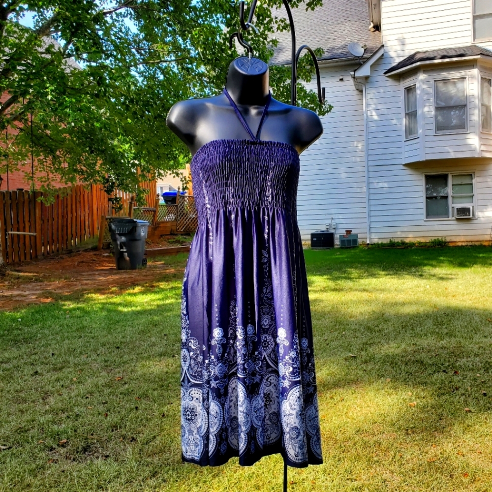 🎁Neck tied dress